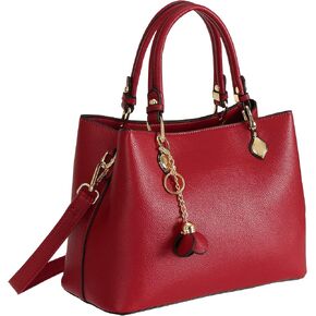 Top Handle Bags for Women Soft Vegan Leather Satchel Purses Handbags Ladies Tote Shoulder Bag Medium in Saudi Arabia