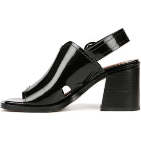 Franco Sarto Women's Amy Slingback Block Heel Peep Toe Sandal Heeled