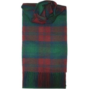 Lochcarron Lindsay Tartan Lambswool Scarf in Kuwait
