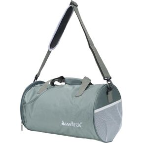 حقيبة WELLROX Duffel، حقيبة الصالة الرياضية، حقيبة الصالة الرياضية للنساء، حقيبة الصالة الرياضية للنساء، حقائب الصالة الرياضية النسائية، حقيبة التمرين، حقيبة حمل الصالة الرياضية، حقيبة الصالة الرياضية مع حجرة الأحذية للنساء (ROSE) in Kuwait