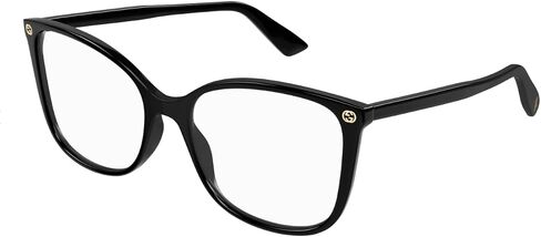 Gucci GG0026O Square Shape Eyeglasses + Bundle with eSHADES Luxury Eyewear Kit in Saudi Arabia