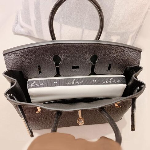 [HB25R] ibao وسادة حقيبة يد فاخرة (تناسب Birkin 25 Retourne Bags)، حشو محفظة إسفنجية ذاكرة من الخيزران الفحم، أبيض، HB25R, أبيض, HB25R in Saudi Arabia