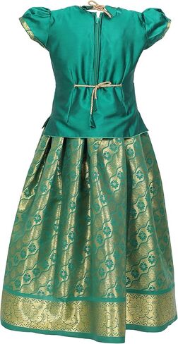 Ashwini Girls Indian Ethinic Pattu Pavadai in Kuwait