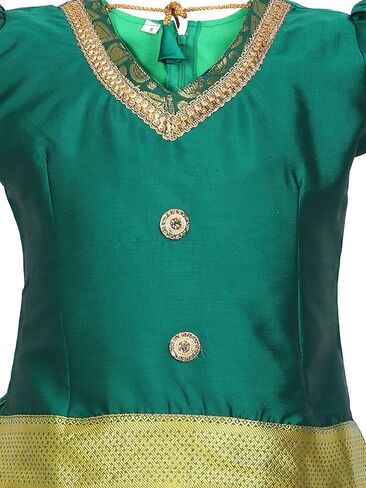 Ashwini Girls Indian Ethinic Pattu Pavadai in Kuwait
