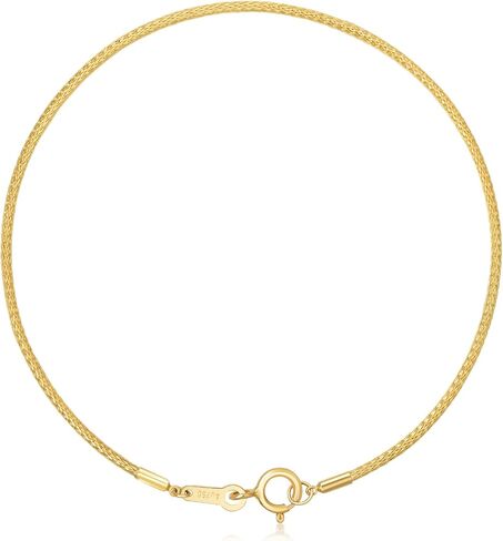 CHOW SANG SANG 18K Yellow Solid Gold Minimalist Simple Bangle for Women 92817K | 7 (Wrist Size:14.5-15.5 CM) in Saudi Arabia