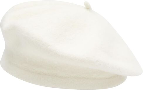ZLYC Wool Kids Beret Hat Girls Solid Color Artist French Beret Cap in Saudi Arabia