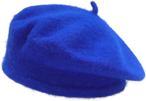 ZLYC Wool Kids Beret Hat Girls Solid Color Artist French Beret Cap in Saudi Arabia