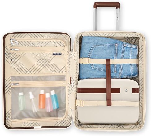 Samsonite Virtuosa Hardside Train Case, Crossbody Travel Makeup Case with Removable Strap in Saudi Arabia