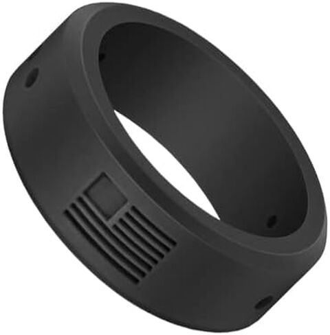 Tuff Rings Solid Silicone Ring Breathable Rubber Wedding Rings for Men, Lifetime Coverage, Unique Design, Comfort Fit Ring in Saudi Arabia