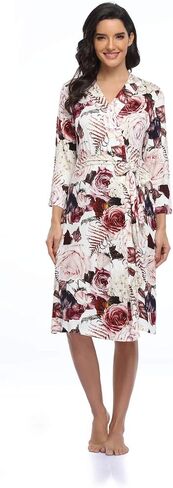Women's Floral Maternity Robe/Labor and Delivery Robe for Hospital Robe/Nursing Pregnancy Robe Sleepwear in Saudi Arabia