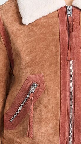 جاكيت BLANKNYC نسائي من الجلد بصلصة الكراميل in Kuwait