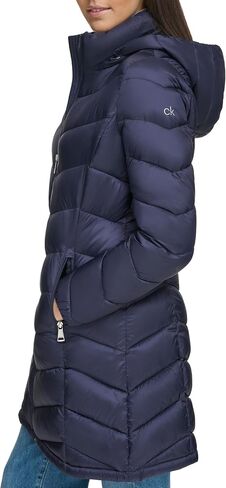 Calvin Klein Women's Light-Weight Hooded Puffer Jacket in Saudi Arabia