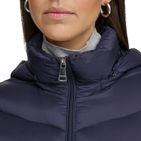 Calvin Klein Women's Light-Weight Hooded Puffer Jacket in Saudi Arabia