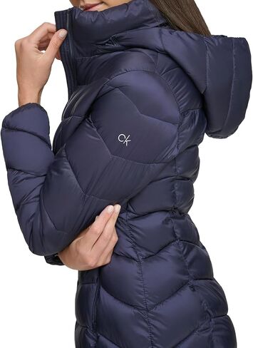 Calvin Klein Women's Light-Weight Hooded Puffer Jacket in Saudi Arabia