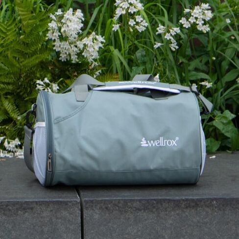 حقيبة WELLROX Duffel، حقيبة الصالة الرياضية، حقيبة الصالة الرياضية للنساء، حقيبة الصالة الرياضية للنساء، حقائب الصالة الرياضية النسائية، حقيبة التمرين، حقيبة حمل الصالة الرياضية، حقيبة الصالة الرياضية مع حجرة الأحذية للنساء (ROSE) in Kuwait