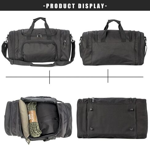 Miramrax Gym Bag Duffle Bags for Men Women with Shoes Compartment Sport Weekend Travel Overnight Carry On Bag for Tactical Military Travel Work Out Bags (2.0 Green) in Kuwait
