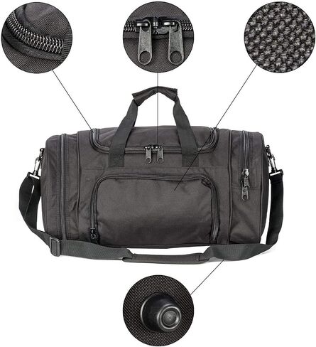 Miramrax Gym Bag Duffle Bags for Men Women with Shoes Compartment Sport Weekend Travel Overnight Carry On Bag for Tactical Military Travel Work Out Bags (2.0 Green) in Kuwait