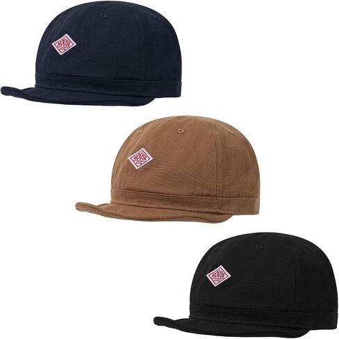 Croogo Soft Short Brim Baseball Cap Cotton Trucker Hat Men Adjustable Flat Strapback Dad Hats Flip Up Short Bill Cap Unisex in Saudi Arabia