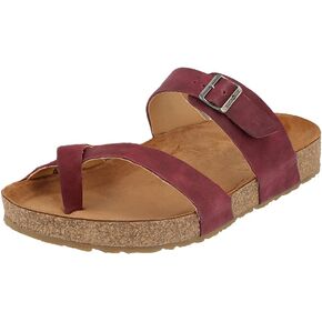 HAFLINGER Unisex-Adult Summer Leather Comfort Anatomic Footbeds Straps Juno Sandals