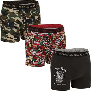 ملابس داخلية رياضية للرجال من ED HARDY، 3 أو 4 أو 5 قطع من الملابس الداخلية ذات الأداء الممتص للرطوبة للرجال in Kuwait
