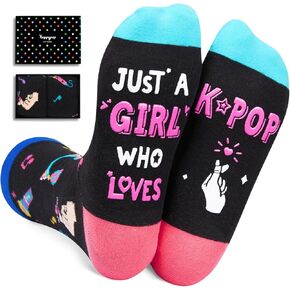HAPPYPOP Crazy K-pop Gifts for K-pop Lovers, Funny Korean Gifts Music Gifts For Teens, Music Gifts For Music Lovers, KPOP Socks in Saudi Arabia