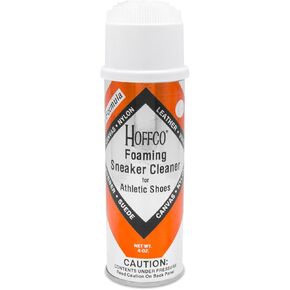 Hoffco Sneaker Cleaner with Scrub Brush - Foam Shoe Cleaner 6oz in Kuwait