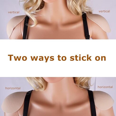 يوكوك زوجان من وسادات الكتف المصنوعة من السيليكون الناعم الناعم للغاية وسادات الكتف لتعزيز الكتف in Kuwait