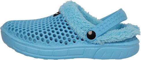 NORTY Childrens Unisex Boy's Girl's Comfortable Lightweight EVA Garden Clog Shoe with Microfleece Lining in Kuwait