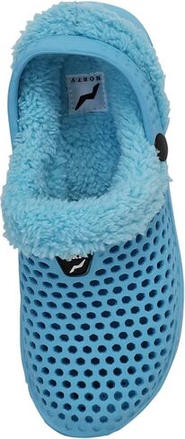 NORTY Childrens Unisex Boy's Girl's Comfortable Lightweight EVA Garden Clog Shoe with Microfleece Lining in Kuwait