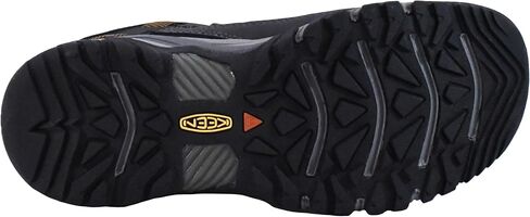 KEEN Men's Targhee 3 Low Height Waterproof Hiking Shoes, Steel Grey/Golden Brown, 14 Wide in Saudi Arabia