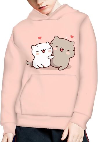 DISNIMO Cute Hoodies for Kids Boys Girls Youth, Long Sleeve Sweatshirt Pullover with Pocket 6-16 Years in Saudi Arabia