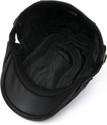 قبعة مسطحة للرجال من جلد الخراف Gatsby Ivy Cap للقيادة قبعة موزع الصحف in Kuwait