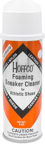 Hoffco Sneaker Cleaner with Scrub Brush - Foam Shoe Cleaner 6oz in Kuwait