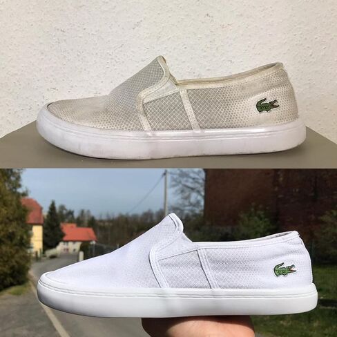 Hoffco Sneaker Cleaner with Scrub Brush - Foam Shoe Cleaner 6oz in Kuwait