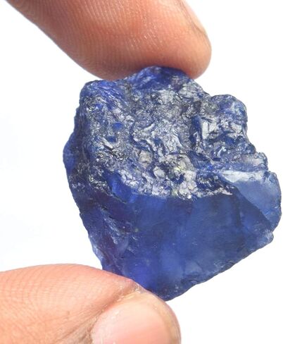 Natural Sapphire Crystal Healing Gem 40.00 Ct Certified Rough Blue Sapphire Gemstone in Saudi Arabia