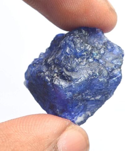 Natural Sapphire Crystal Healing Gem 40.00 Ct Certified Rough Blue Sapphire Gemstone in Saudi Arabia