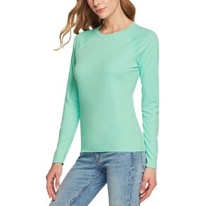 CQR Women's UPF 50+ Long Sleeve UV/Sun Protection T-Shirt, Outdoor Cool Dry Athletic Performance Hiking Shirts
