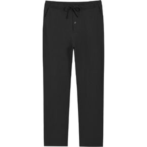 Weintee Men's 34" Inseam Tall Pajama Pants Cotton Lounge Pants with Pockets in Kuwait