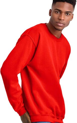 سويت شيرت CRFANSHIRT للرجال والنساء، بلوفر للبالغين، رقبة دائرية من الصوف، ماص للرطوبة بشكل منتظم in Kuwait