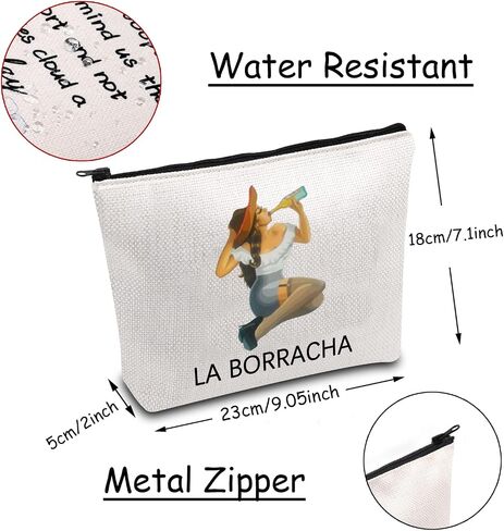JXGZSO Funny LA Borracha Gift Mexican Lottery Bag Mexican Beer Lottery Themed Gifts in Saudi Arabia