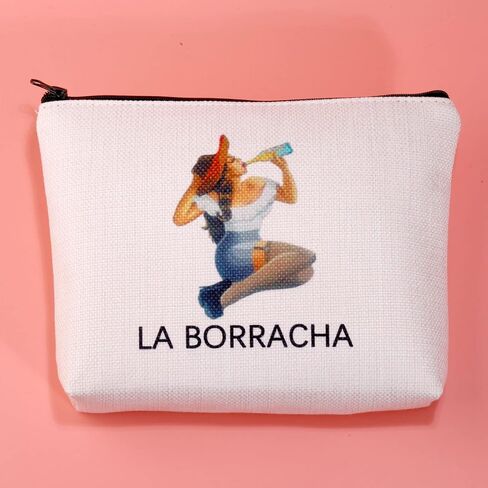 JXGZSO Funny LA Borracha Gift Mexican Lottery Bag Mexican Beer Lottery Themed Gifts in Saudi Arabia