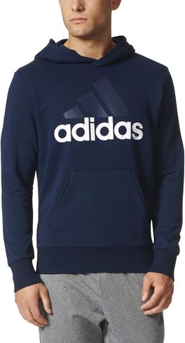 adidas Men's Essential Linear Logo Pullover Hoodie in Saudi Arabia
