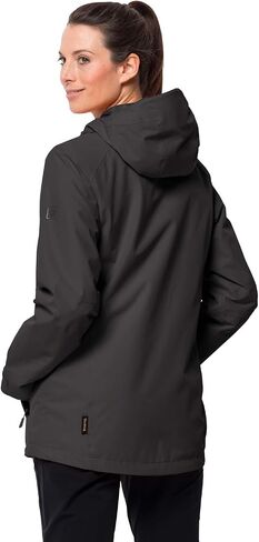 جاكيت حريمي من Jack Wolfskin مطبوع عليه Norrland 3 في 1 W عازل للماء in Kuwait