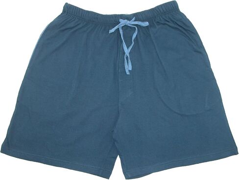 Hanes Mens Big & Tall Jersey Knit Cotton Button Fly Pajama Sleep Shorts in Saudi Arabia