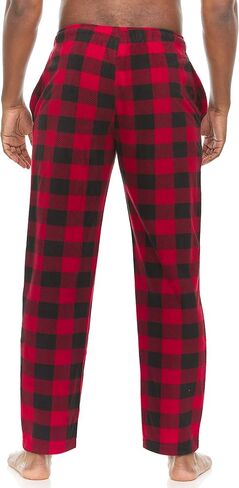 Swiss Alps Mens 2-Pack Pajama Bottoms Gift Set - Fleece Pant and Jersey Pant in Kuwait