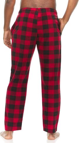 Swiss Alps Mens 2-Pack Pajama Bottoms Gift Set - Fleece Pant and Jersey Pant in Kuwait