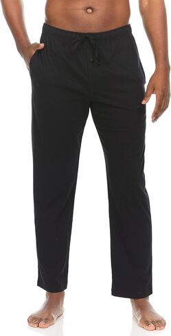 Swiss Alps Mens 2-Pack Pajama Bottoms Gift Set - Fleece Pant and Jersey Pant in Kuwait