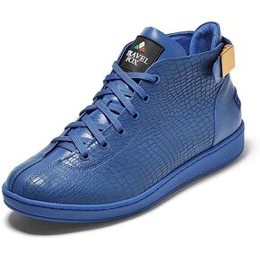 TRAVEL FOX Men's Malibu Nappa Leather Round Toe Lace-Up High-Tops in Saudi Arabia