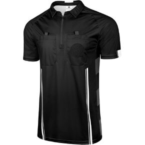FitsT4 Pro Soccer Referee Jersey قمصان قصيرة الأكمام