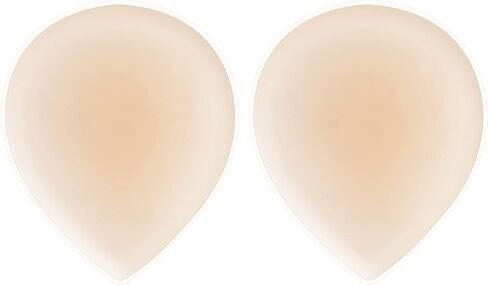 VALICLUD 2pcs Women Bikini Pads Concealer Seamless Waterproof Silicone Pad Guard Breast Pasties for Women Leggings Swimwear Activewear (As Shown) in Kuwait